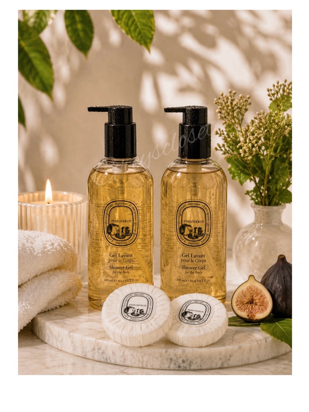 (2 PACK) SHOWER GEL DIPTYQUE PHILOSYKOS- 10.14 fl.oz